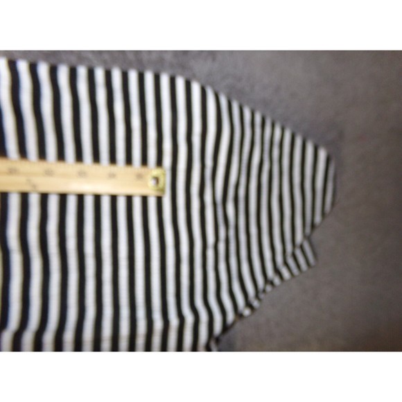 Agnes & Dora Black Pocket Forever Cardigan Double Stripe Size SM NWOT - Picture 7 of 8